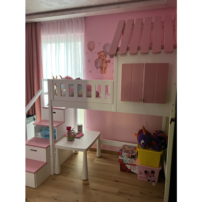 hoogslaper huisje interieur